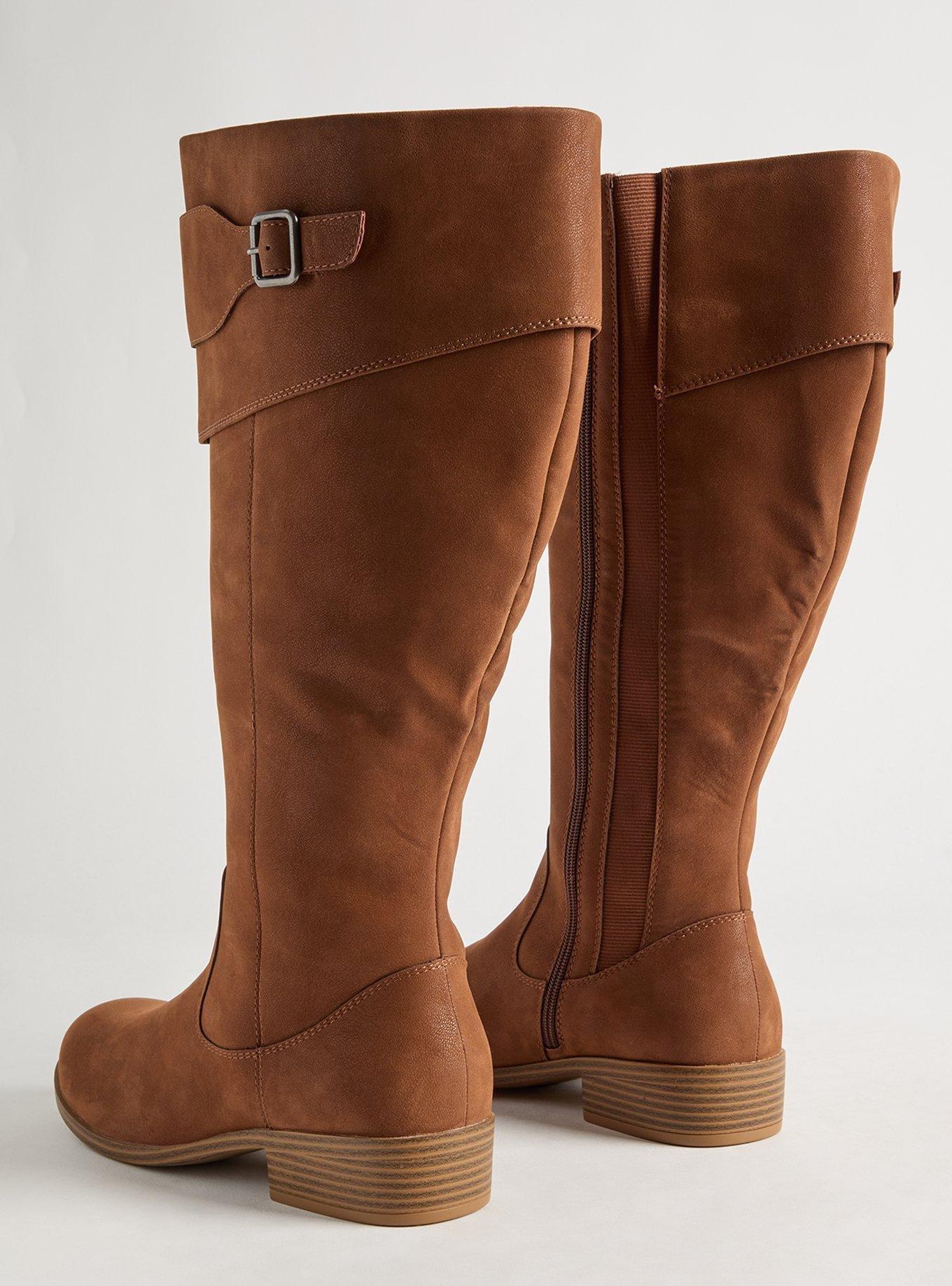 Side Buckle Knee Boot (WW