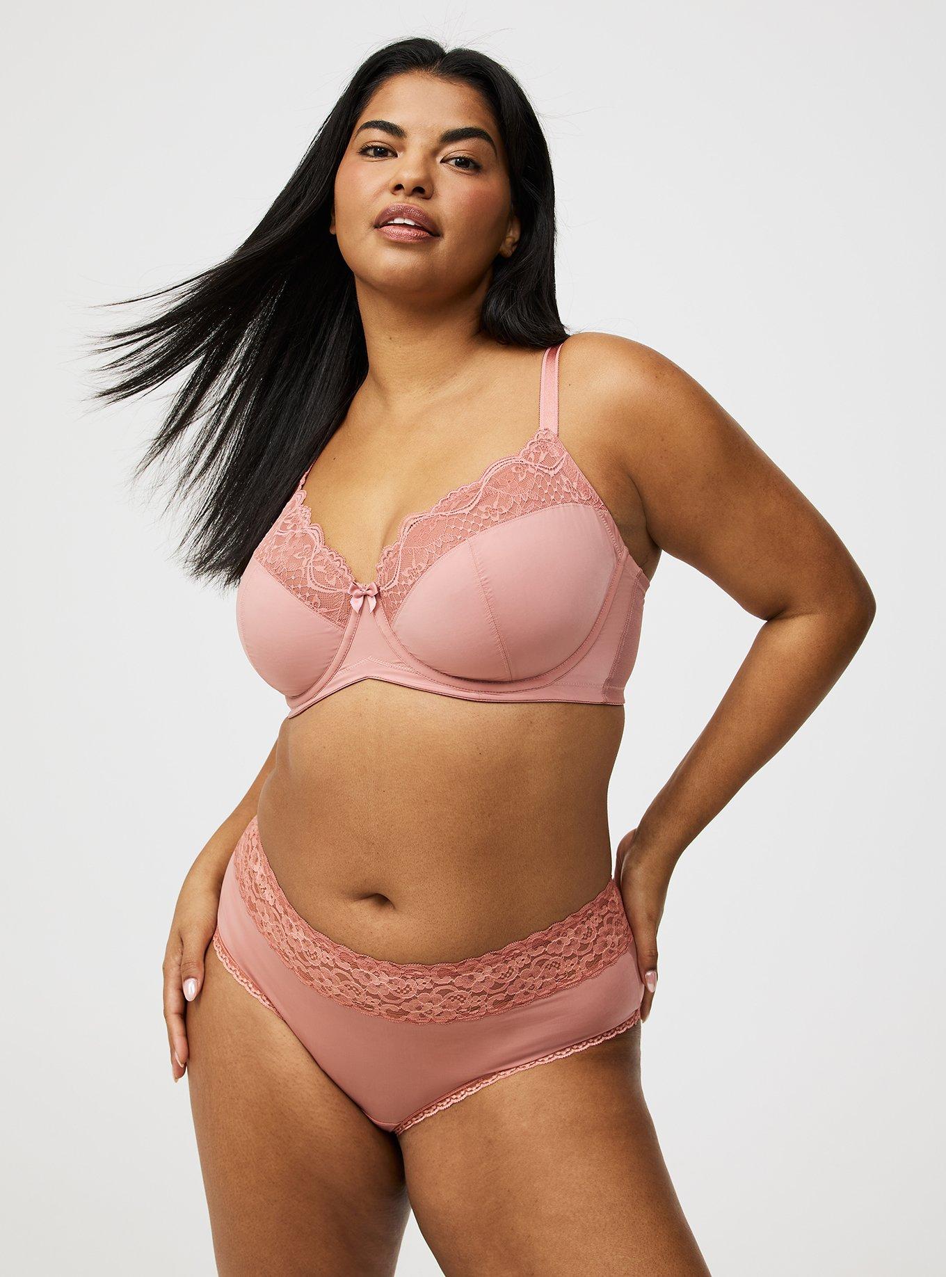 Full-Coverage Unlined Bra