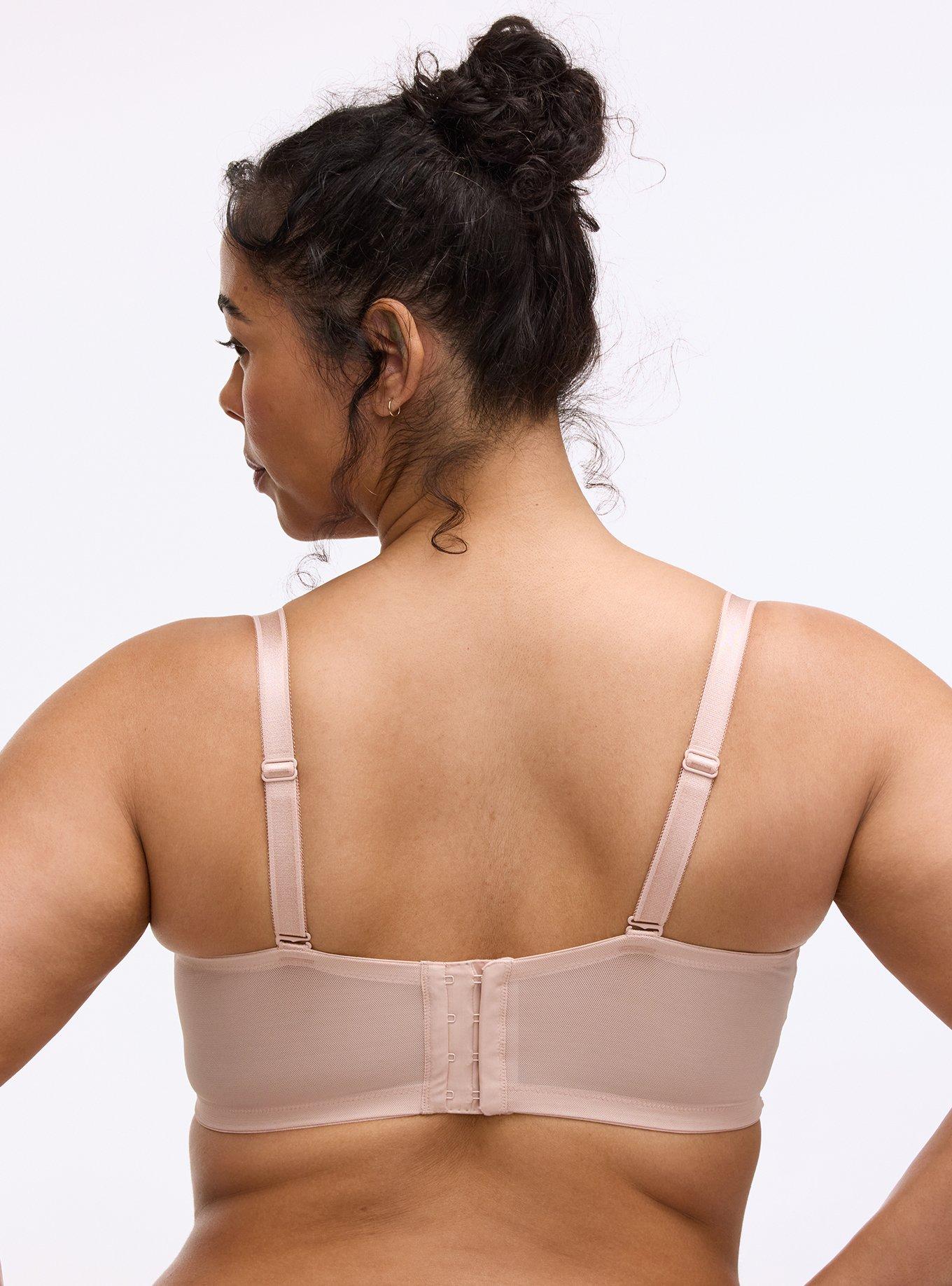 Full Coverage Unlined Bra, ROSE DUST, alternate