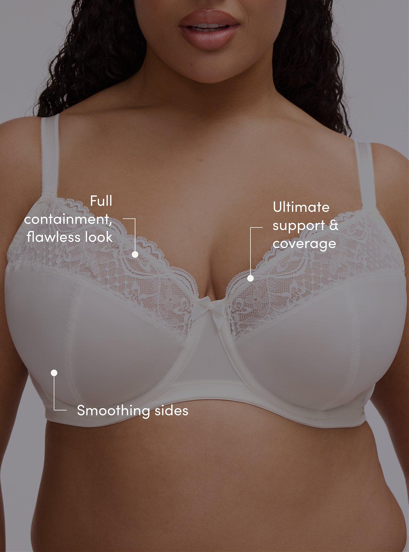 Full-Coverage Unlined Bra, CLOUD DANCER, alternate