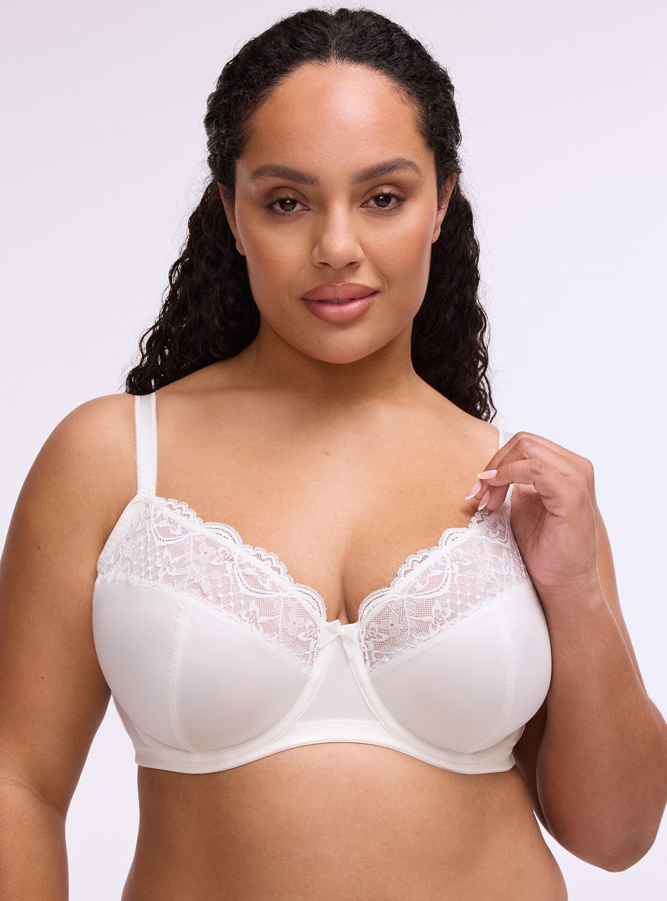 Full-Coverage Unlined Bra, CLOUD DANCER, hi-res