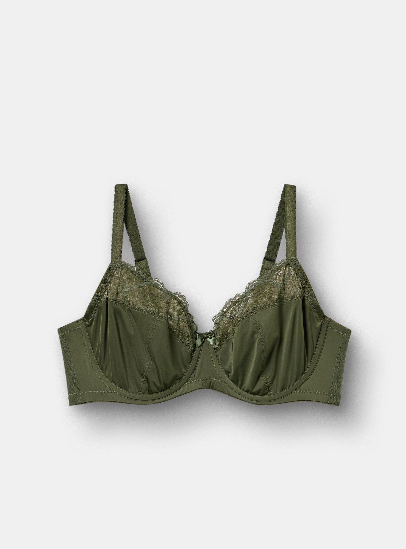 Full Coverage Unlined Bra, DEEP DEPTHS, hi-res