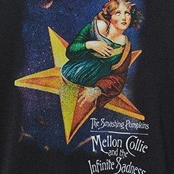 Smashing Pumpkins Classic Fit Cotton Crew Tee, DEEP BLACK, swatch