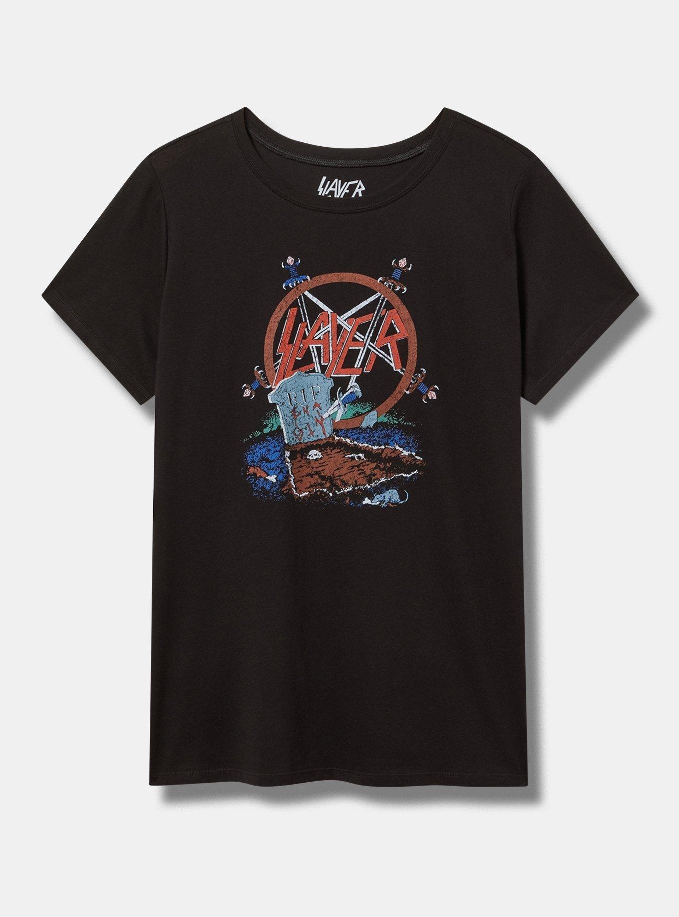 Slayer Classic Fit Cotton Crew Tee