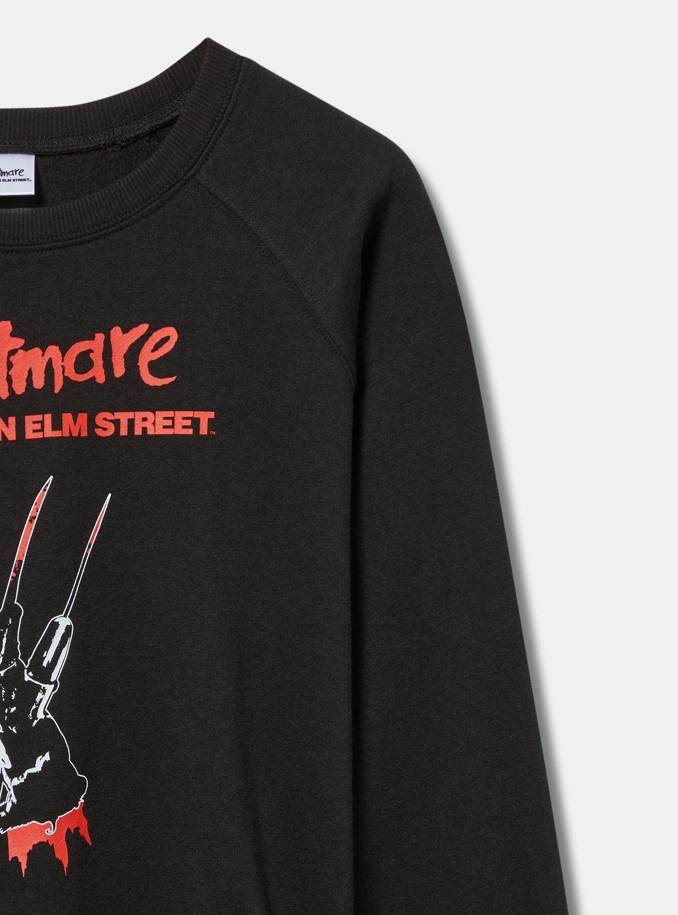 Nightmare Elm Classic Cozy Fleece Raglan Sweatshirt