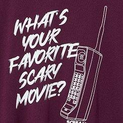 Scream Phone Classic Fit Cotton Crew Tee, POTENT PURPLE, swatch