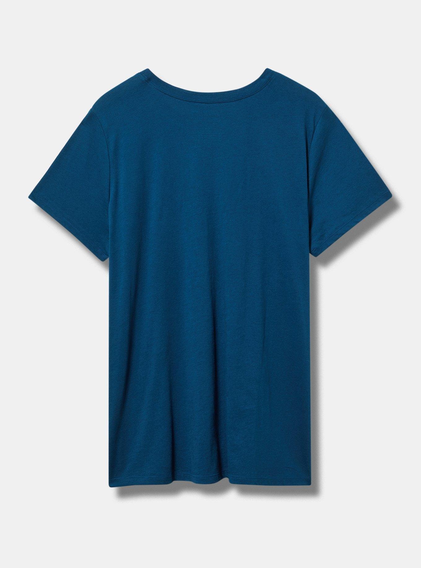 The Shining Classic Fit Cotton Crew Tee, BLUE TOPAZ, alternate