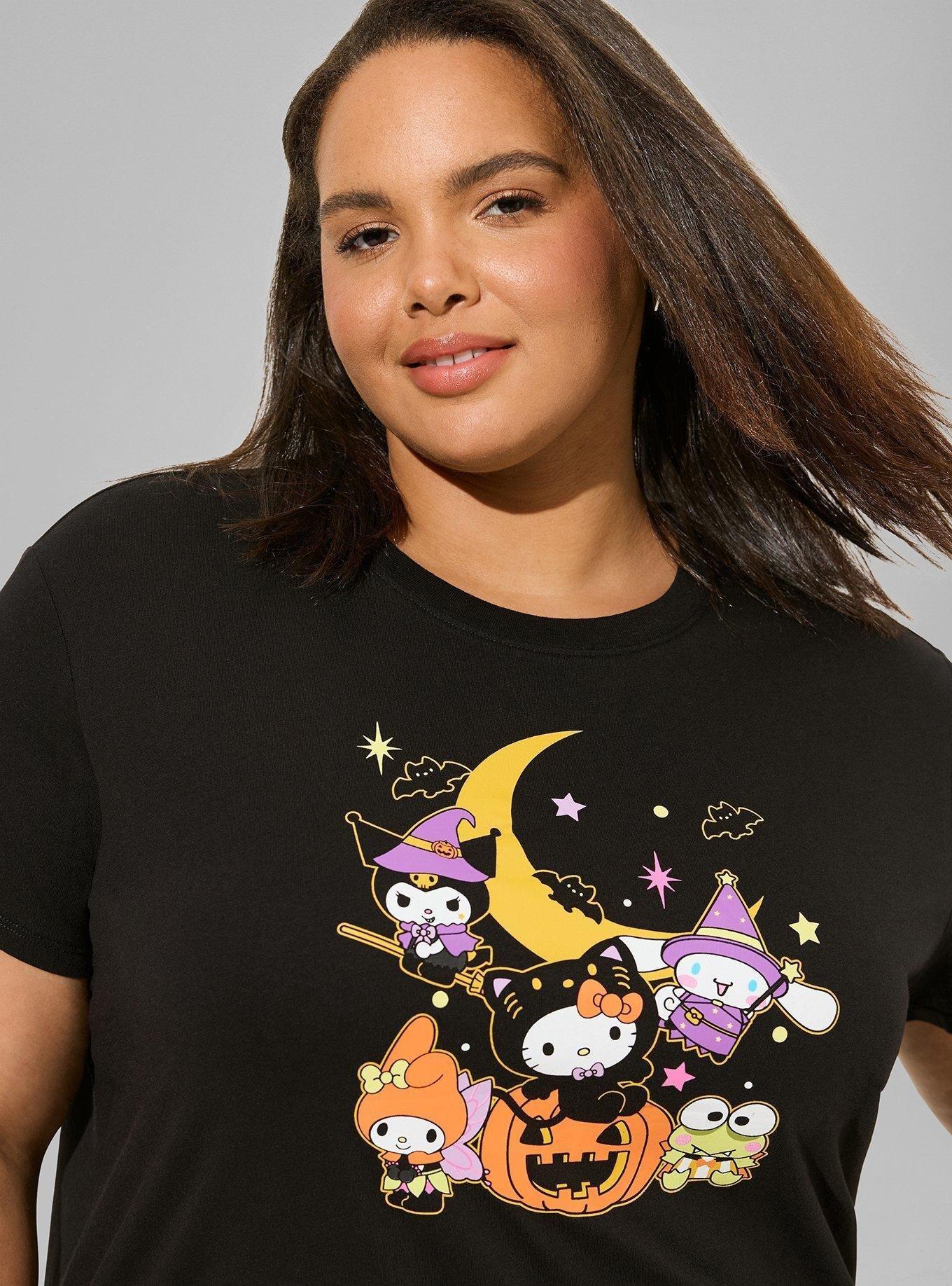 Hello Kitty Friends Halloween Relax Crew Tee