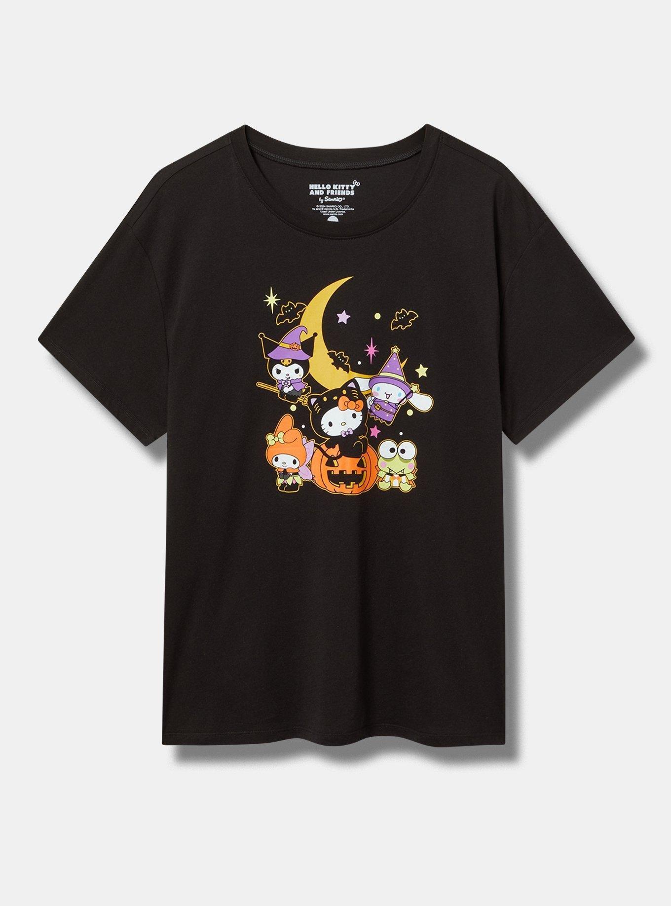 Hello Kitty Friends Halloween Relax Crew Tee