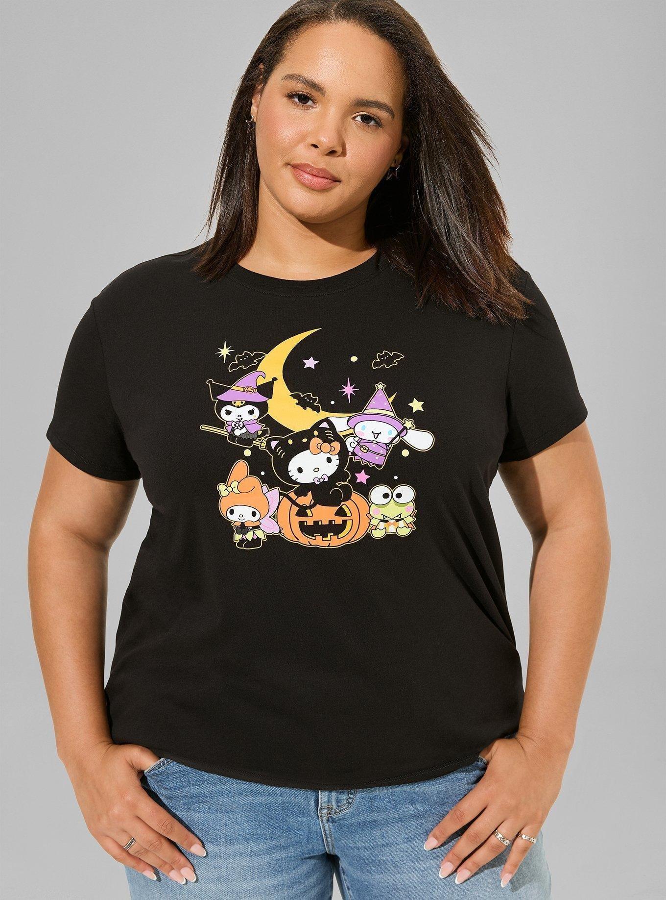 Hello Kitty Friends Halloween Relax Crew Tee