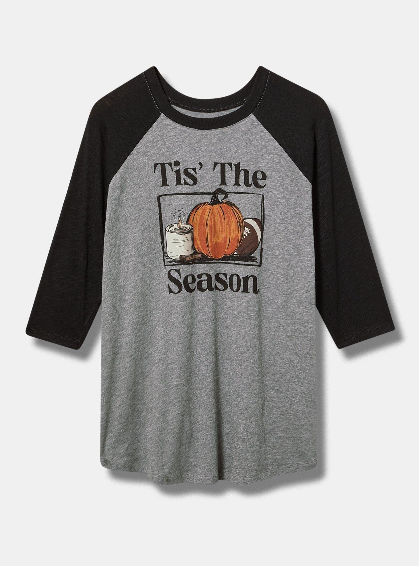 Tis Season Classic Fit Vintage Slub Raglan