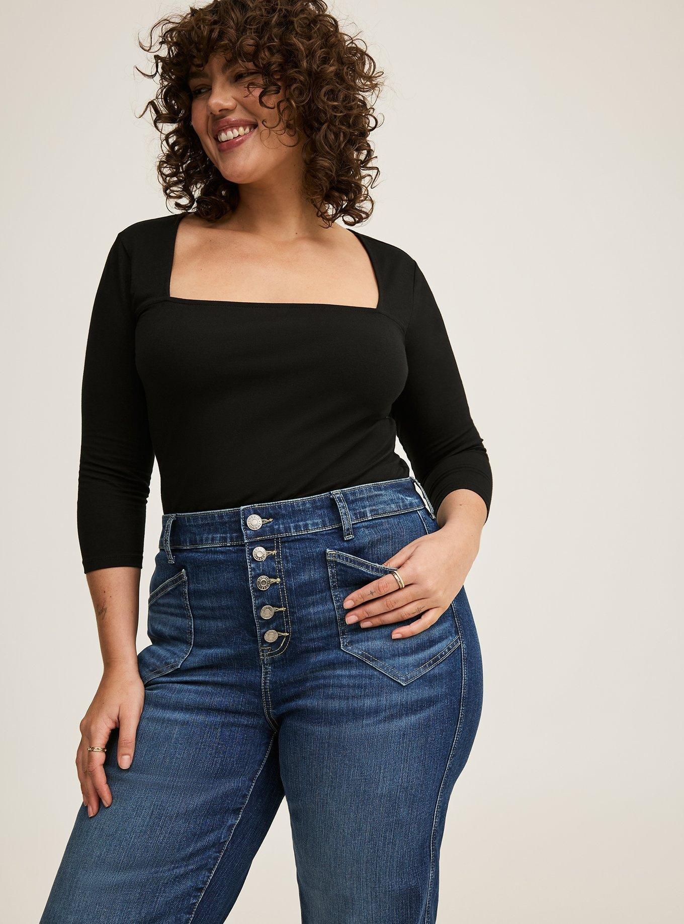 High-Rise Wide Leg Jean