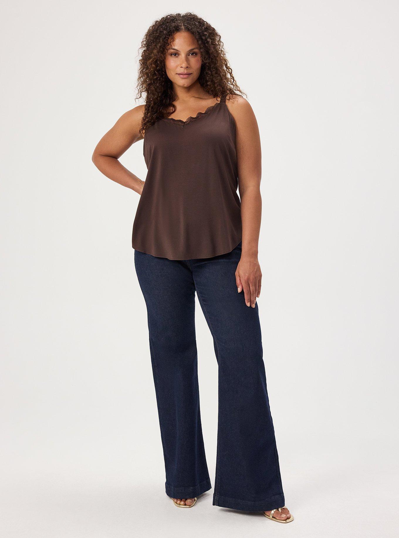 Ava Lace Trim Cami, JAVA, alternate