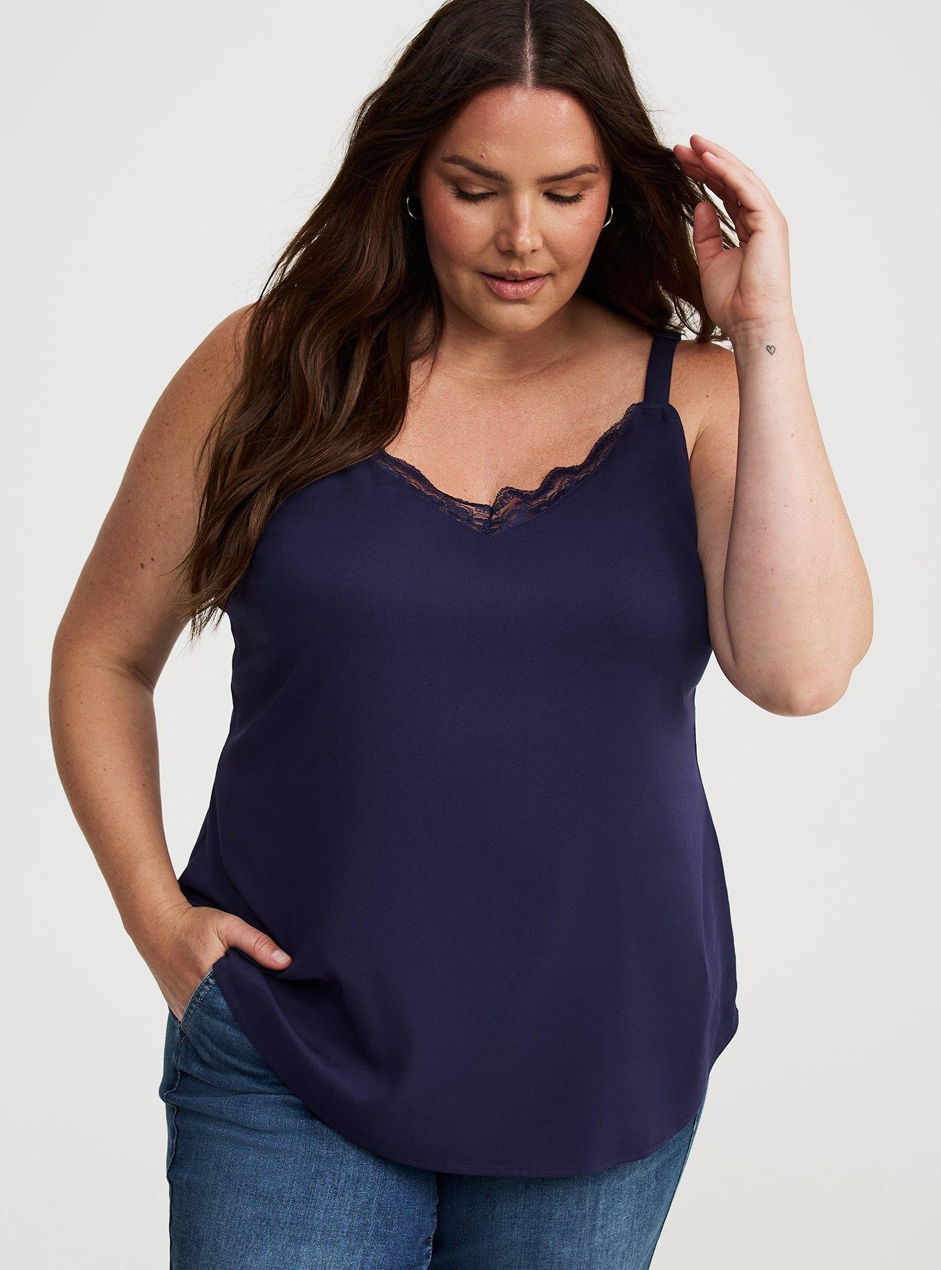 Ava Challis Lace Trim Cami