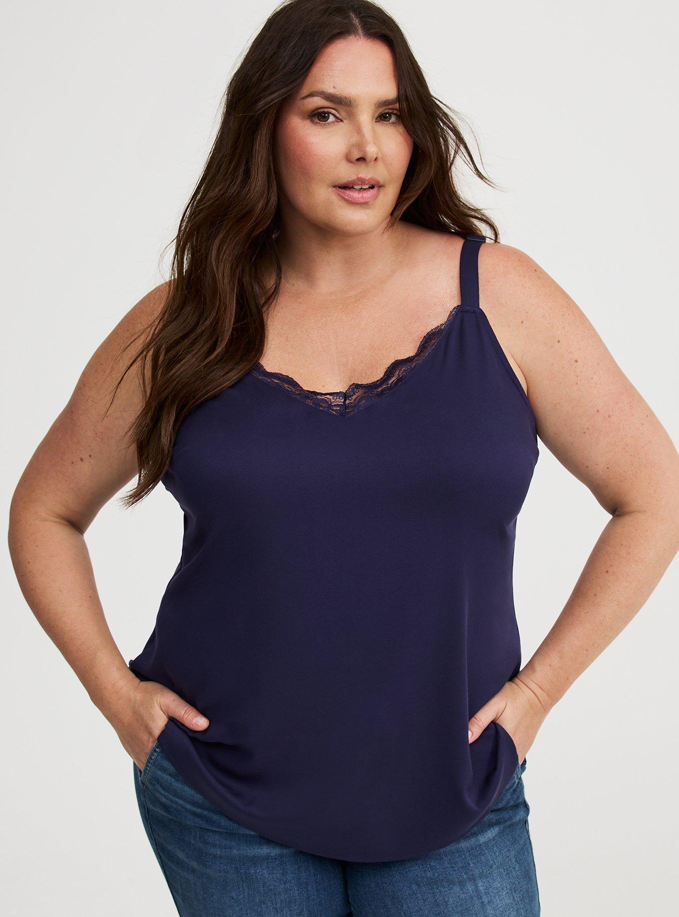Ava Challis Lace Trim Cami