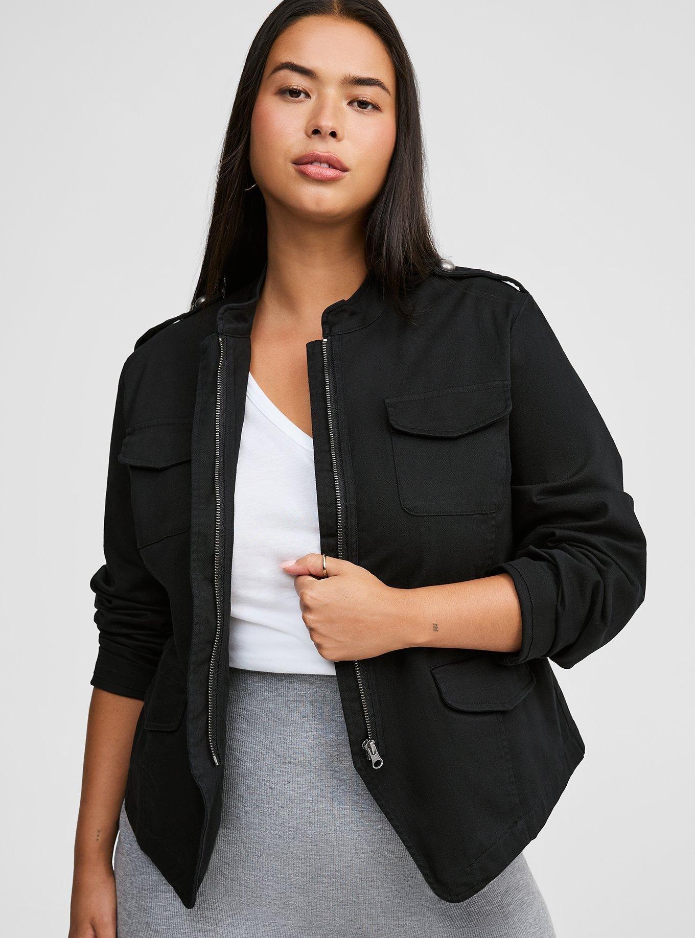 Stretch Twill Army Blazer