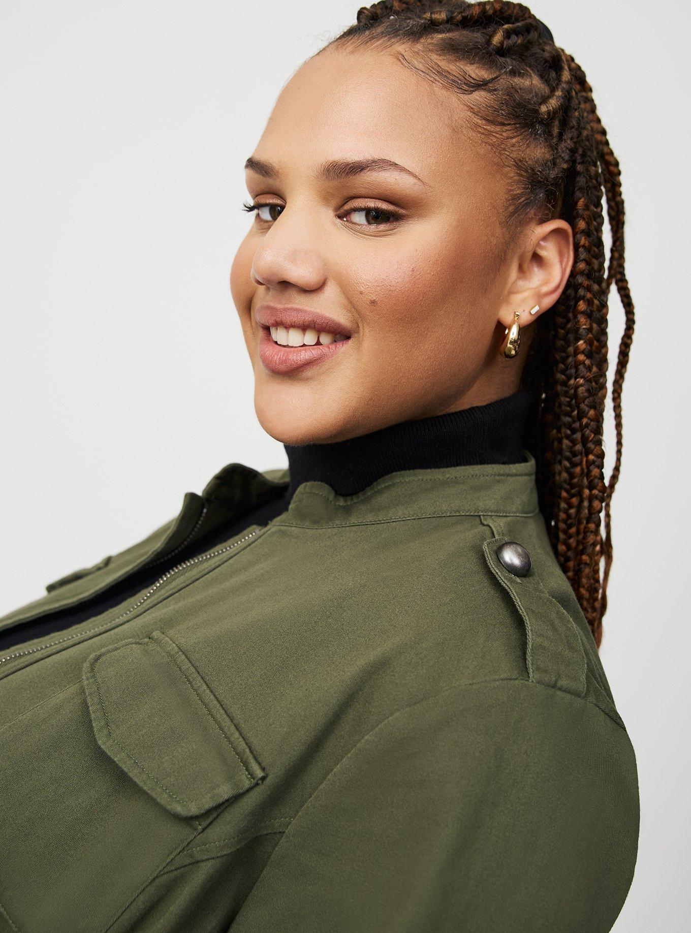 Stretch Twill Army Blazer