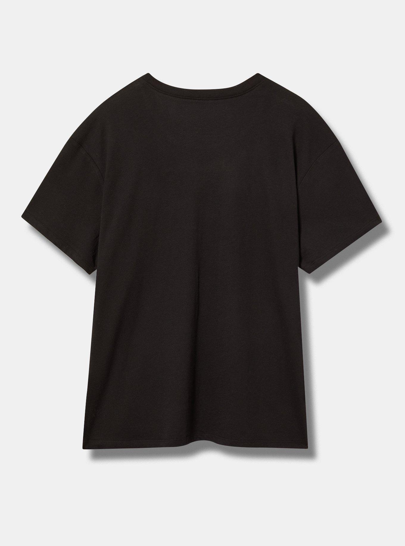 The Craft Relaxed Cotton Boxy Tee, DEEP BLACK, alternate