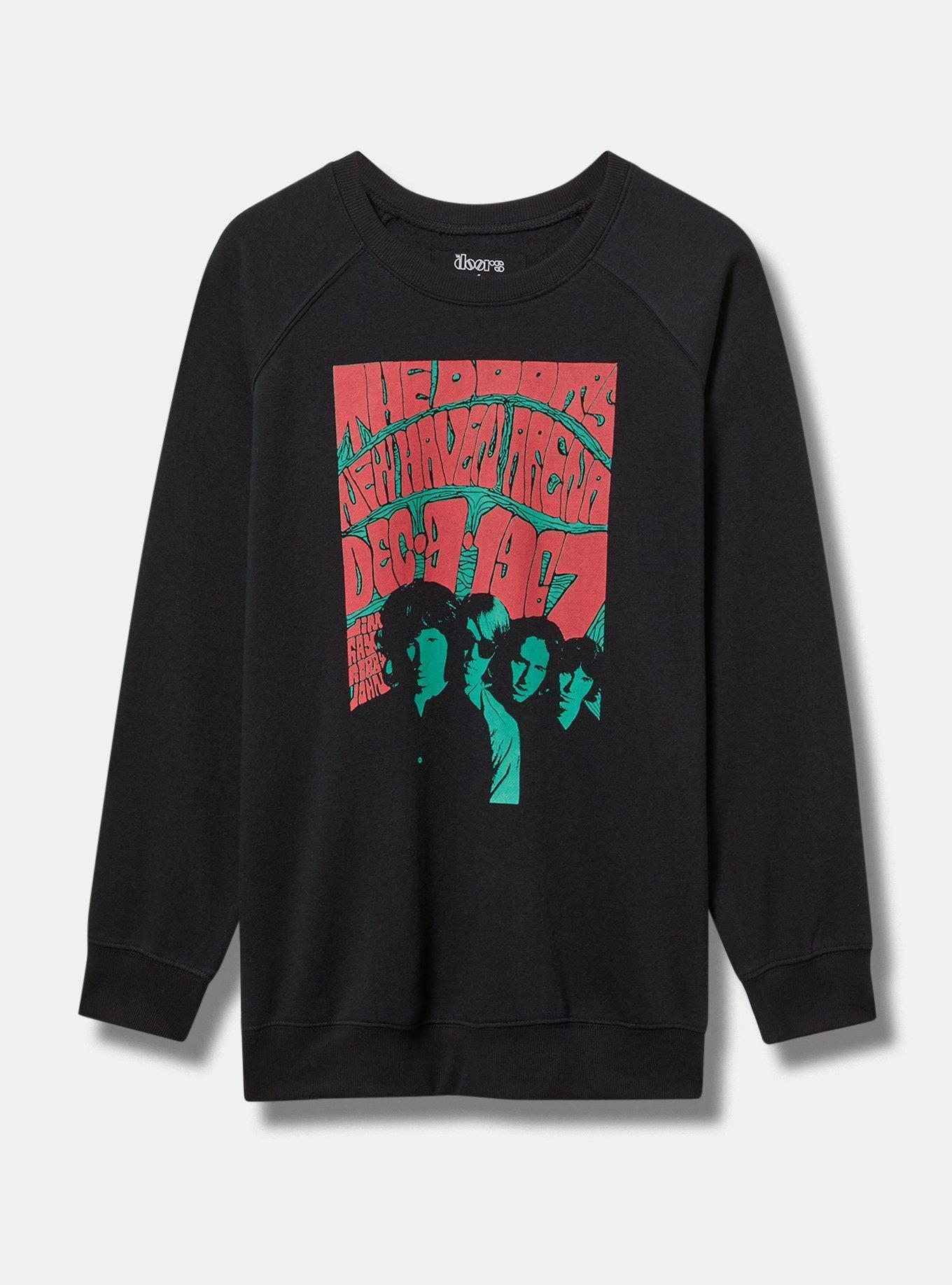 The Doors Cozy Fleece Raglan Sweatshirt