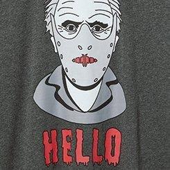 Silence Of The Lambs Classic Fit Cotton Crew Tee, CHARCOAL HEATHER GREY, swatch