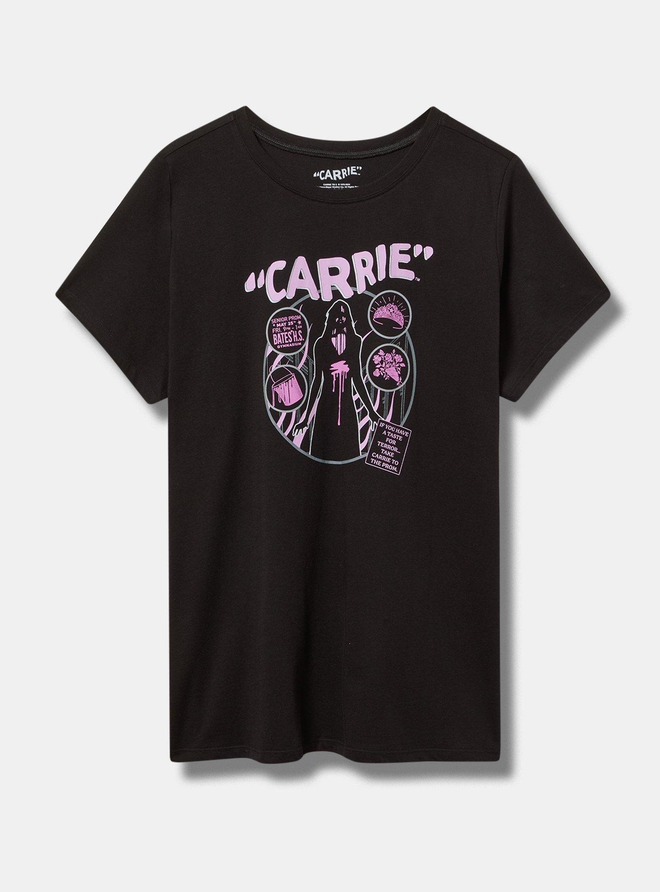 Carrie Classic Fit Cotton Crew Tee