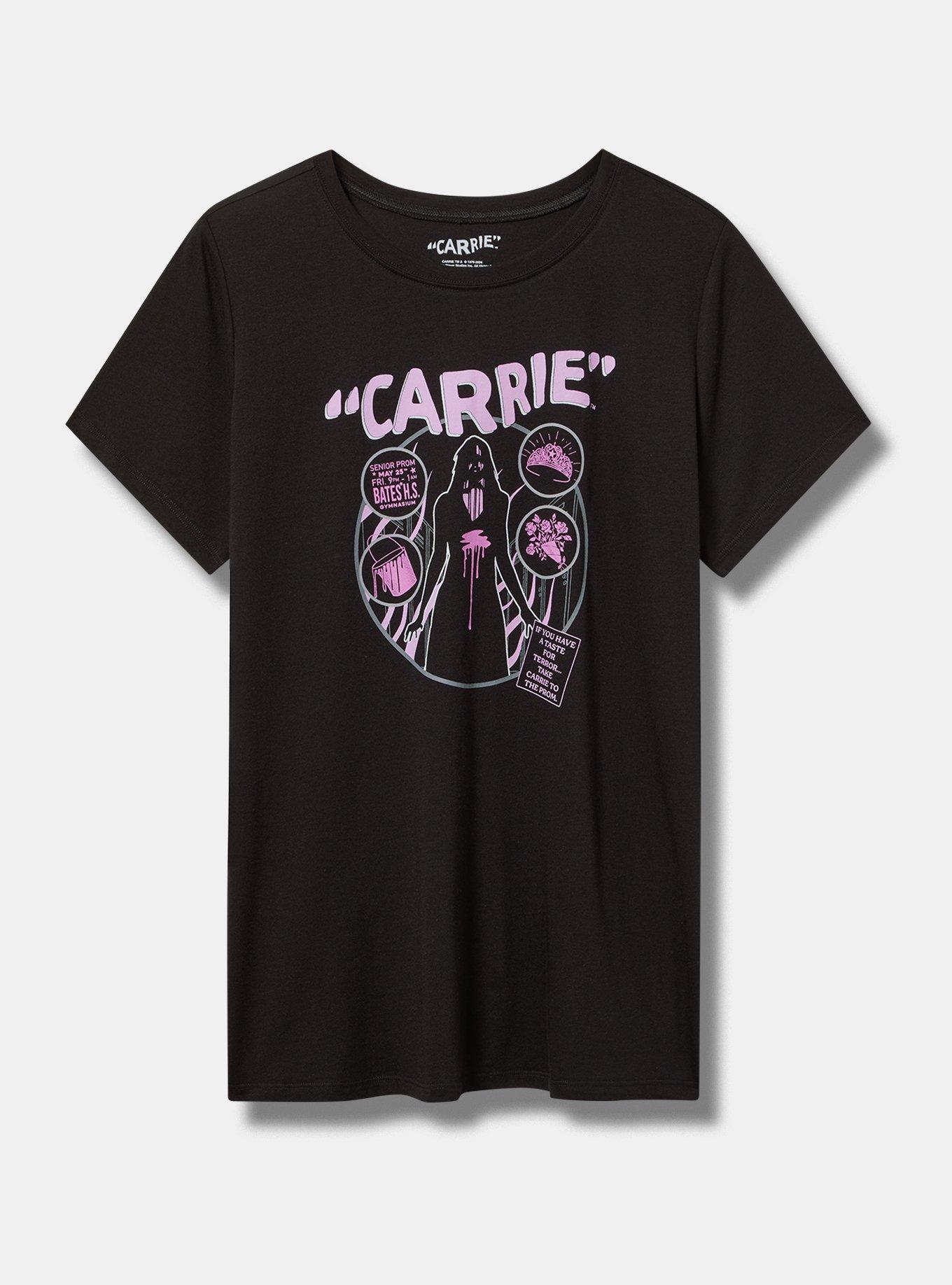 Carrie Classic Fit Cotton Crew Tee