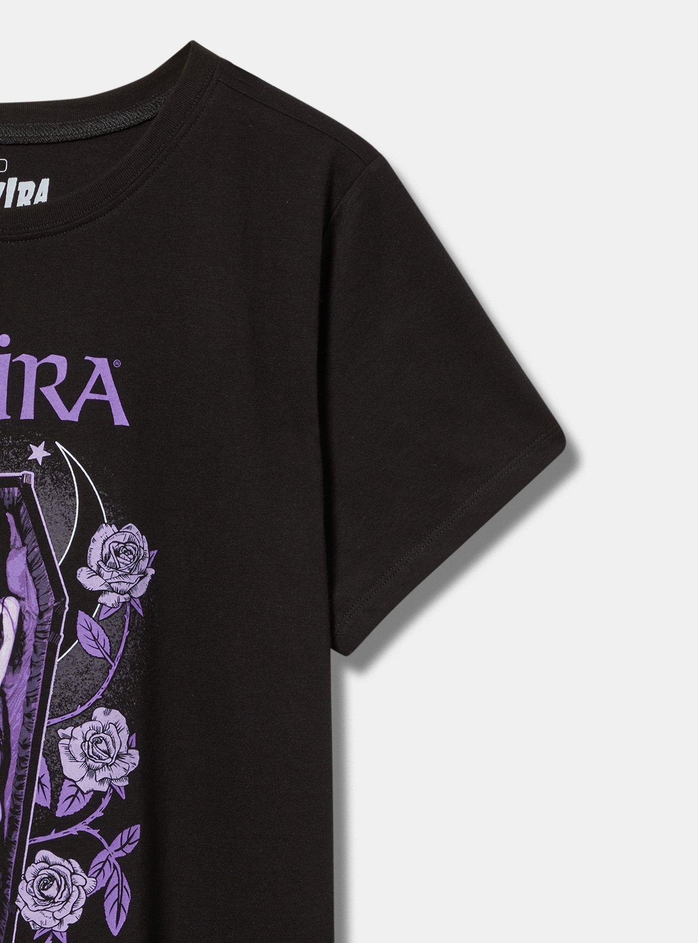 Elvira Classic Fit Cotton Crew Tee