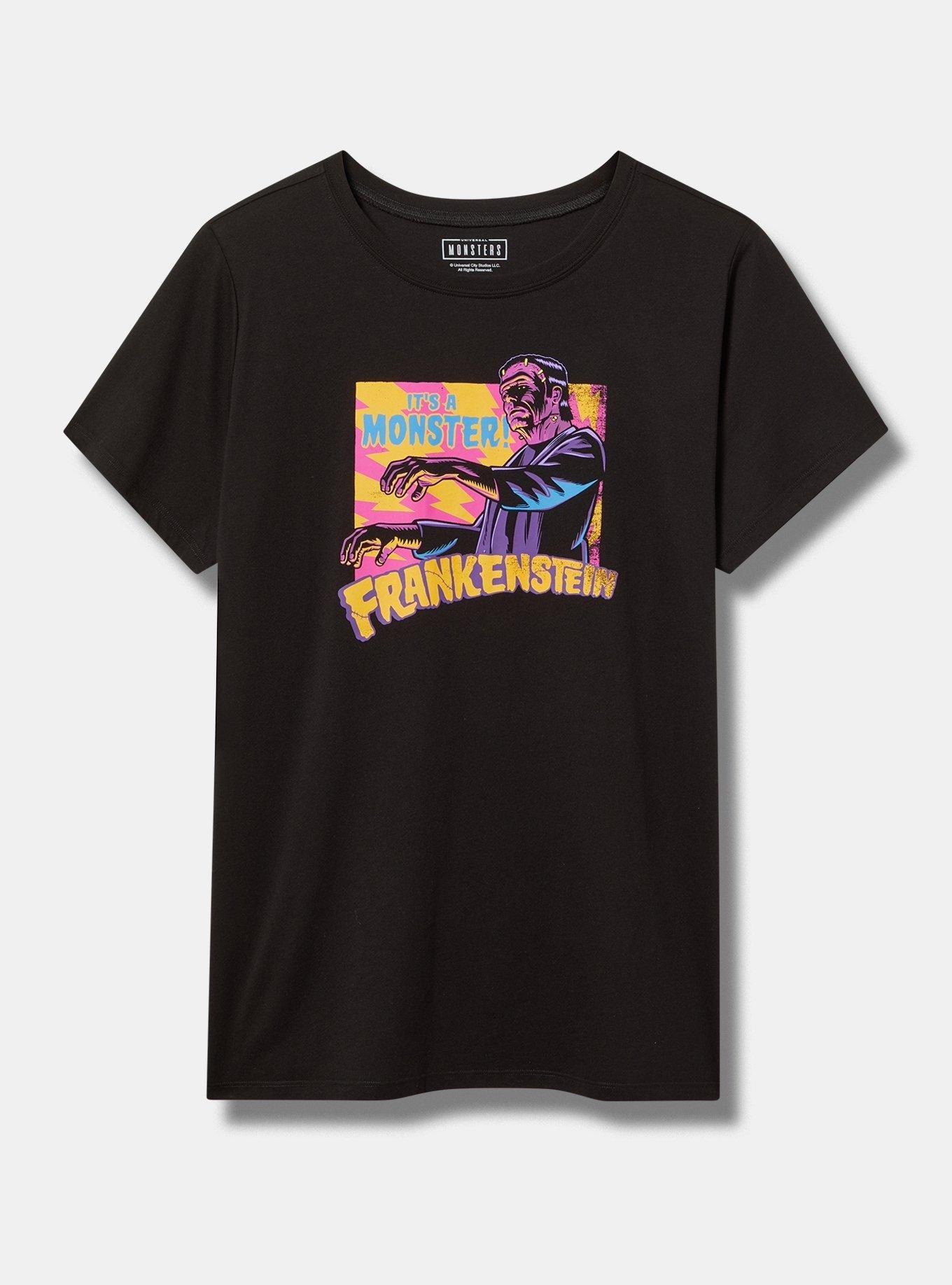 Frankenstein Classic Fit Cotton Crew Tee