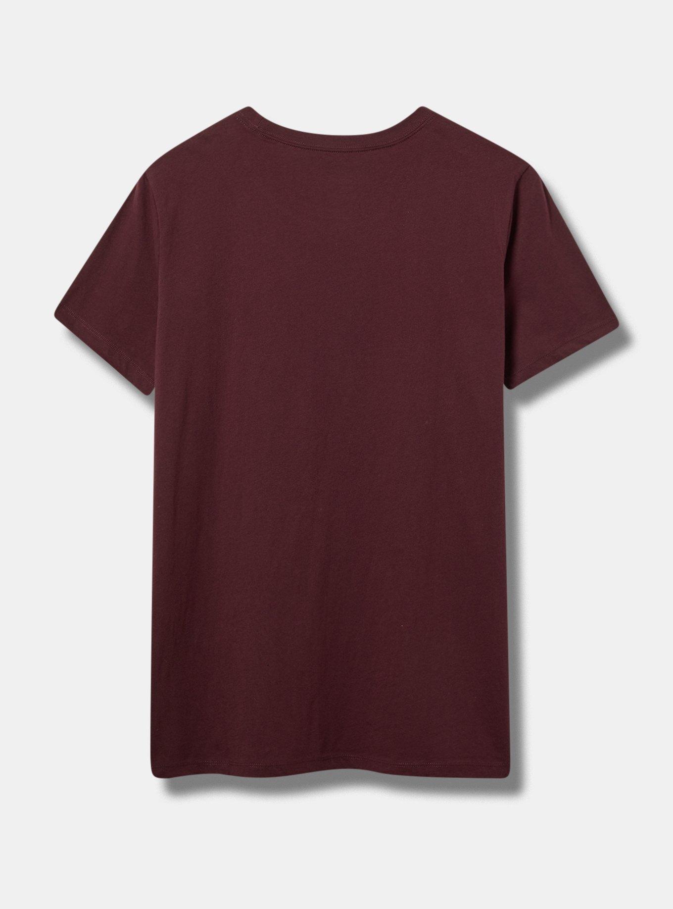 Moon Roses Classic Fit Heritage Jersey Crew Tee 