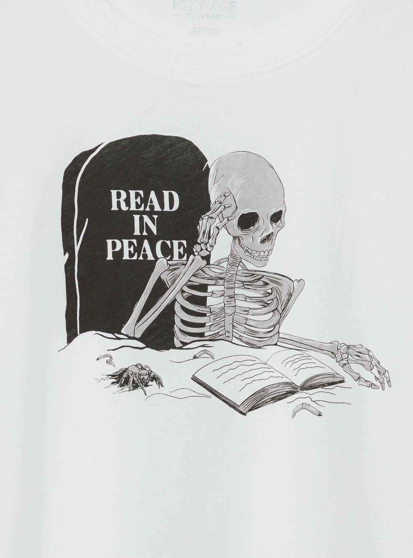 Read Peace Classic Heritage Jersey Crew Tee