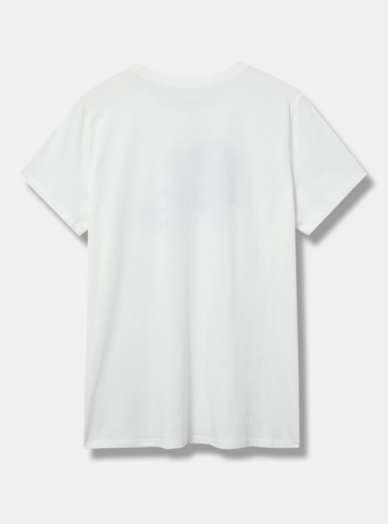 Read In Peace Classic Heritage Jersey Crew Tee, BLANC DE BLANC, alternate