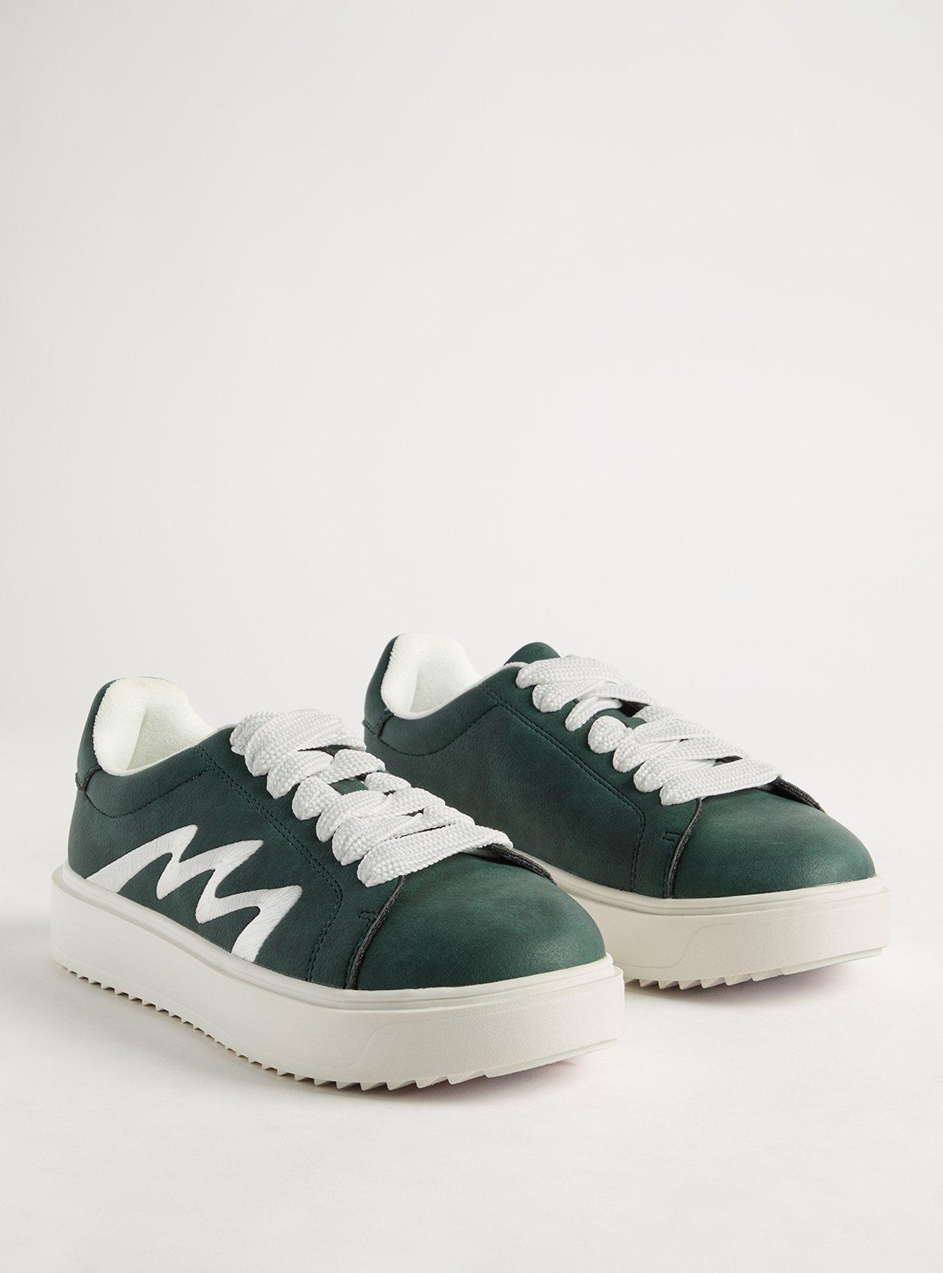 Chunky Side Detail Lace-Up Sneaker (WW