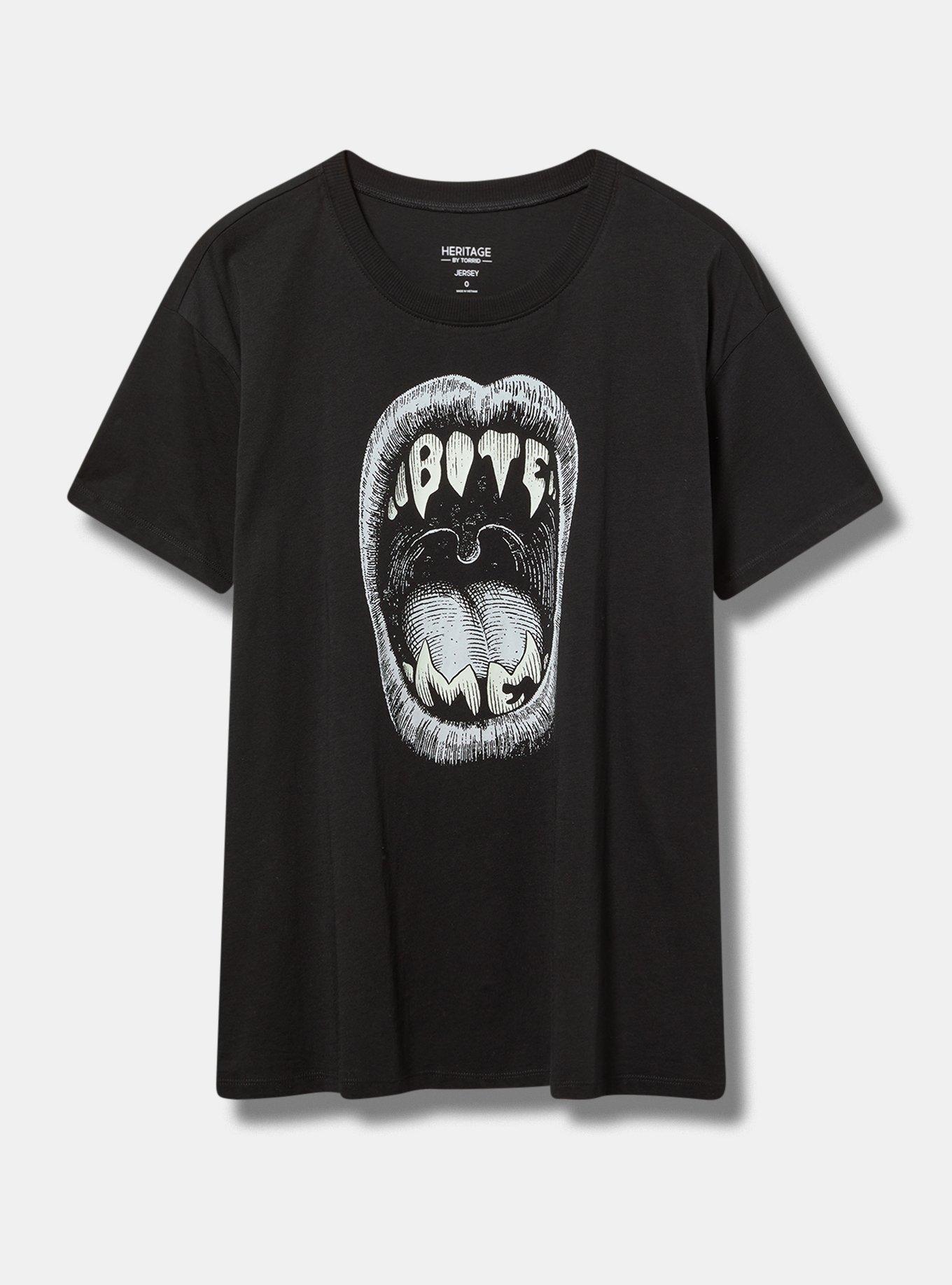 Bite Me Relax Fit Heritage Jersey Crew Tee