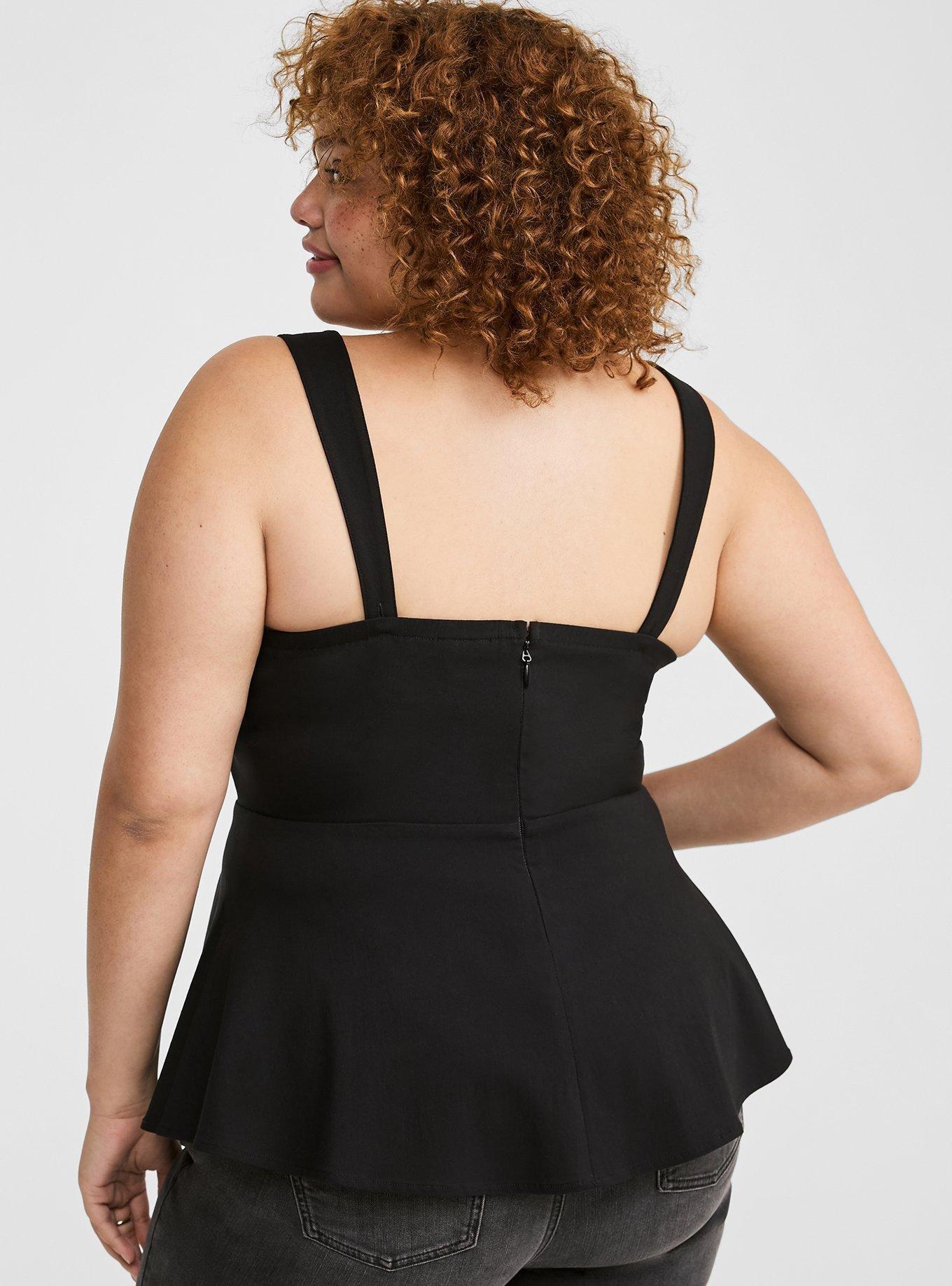 Bengaline Hook Eye Corset Top