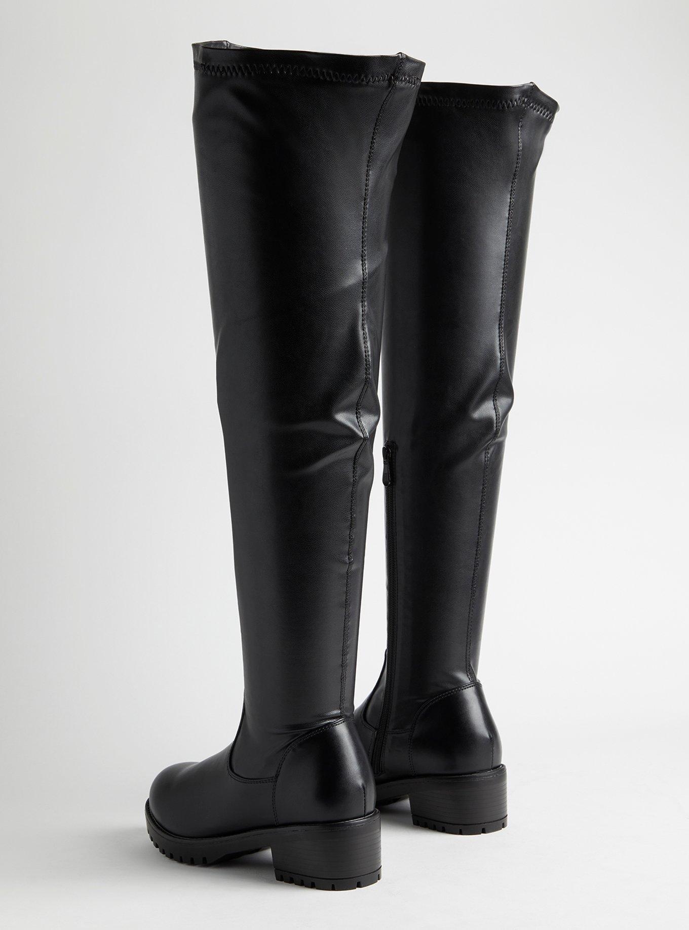 Flat Stretch Over The Knee Boot (WW)