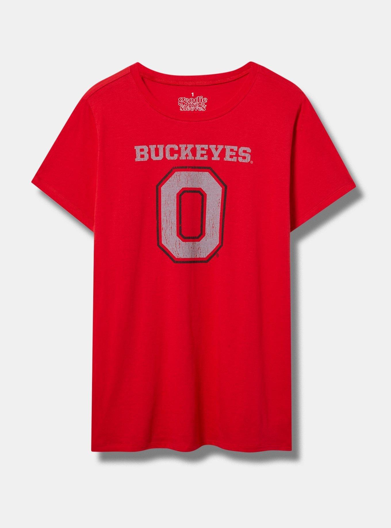 Ohio State Buckeyes Classic Fit Cotton Crew Tee