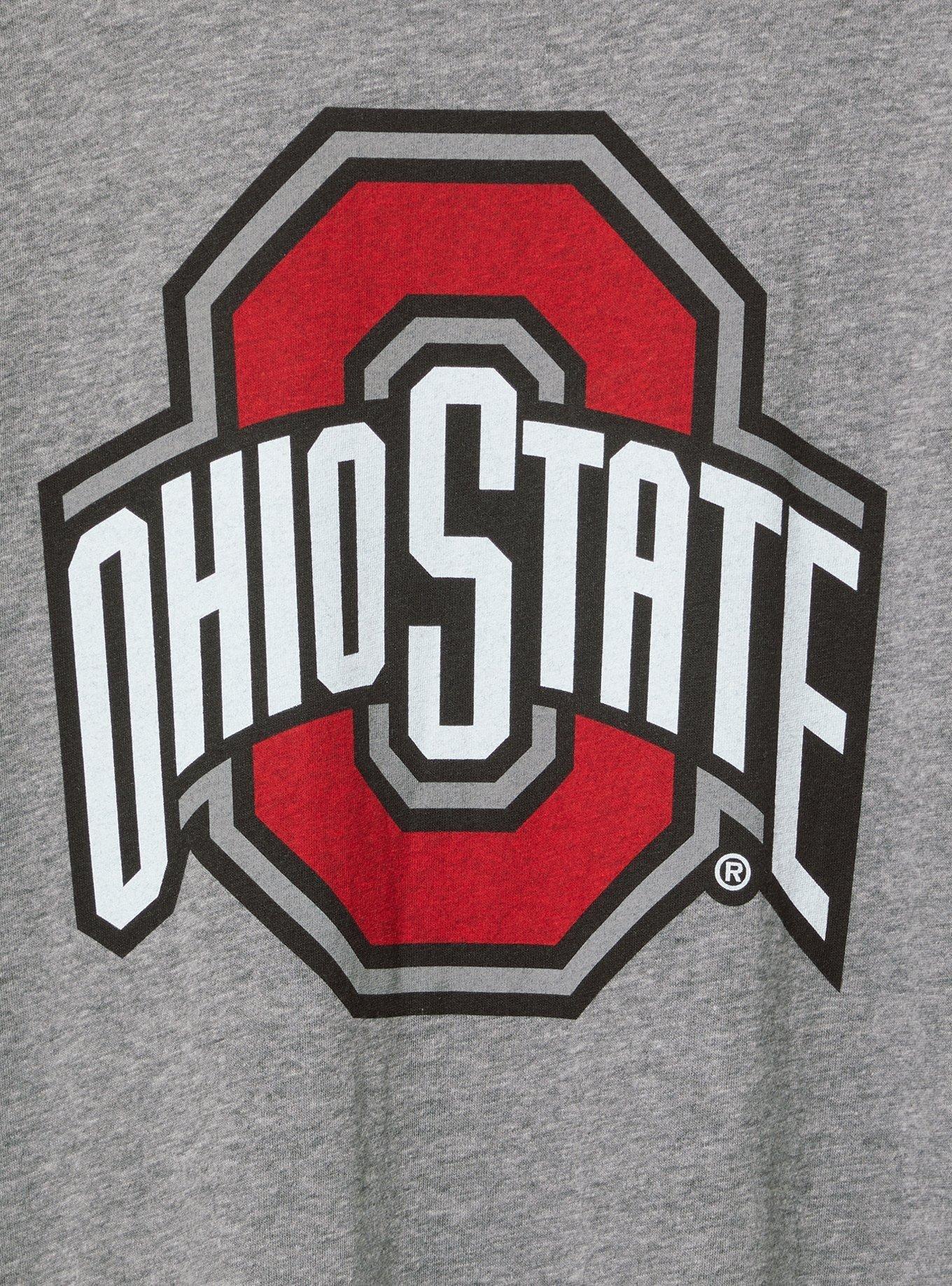 Ohio State Classic Fit Cotton Crew Tee, HEATHER GREY, alternate