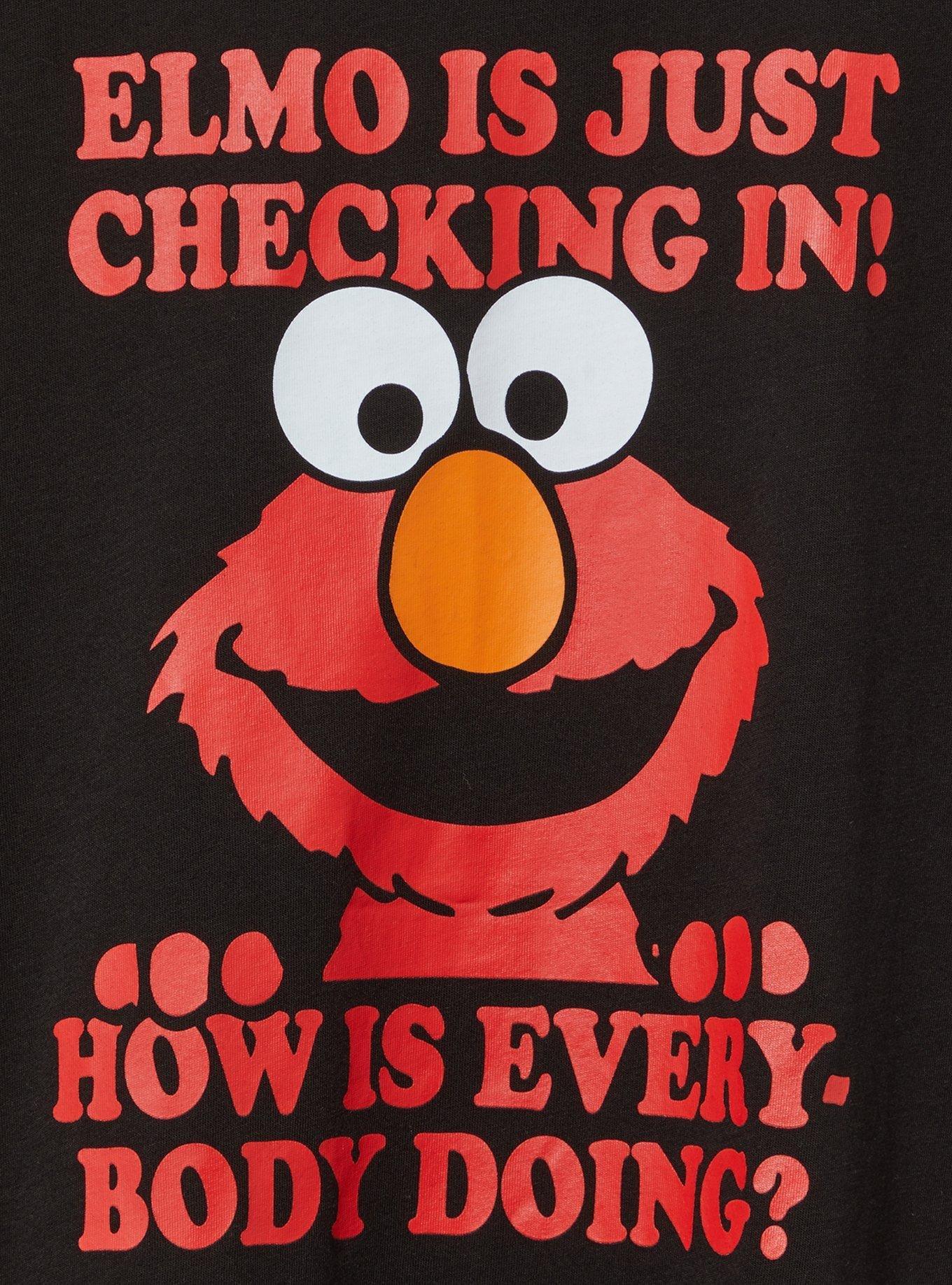 Elmo Classic Fit Cotton Crew Tee