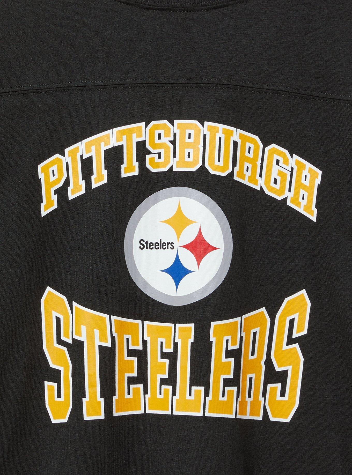 NFL Pittsburgh Steelers Classic Fit Cotton Yoke Tee