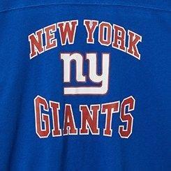 Plus Size NFL New York Giants Classic Fit Cotton Yoke Tee, BLUE, swatch