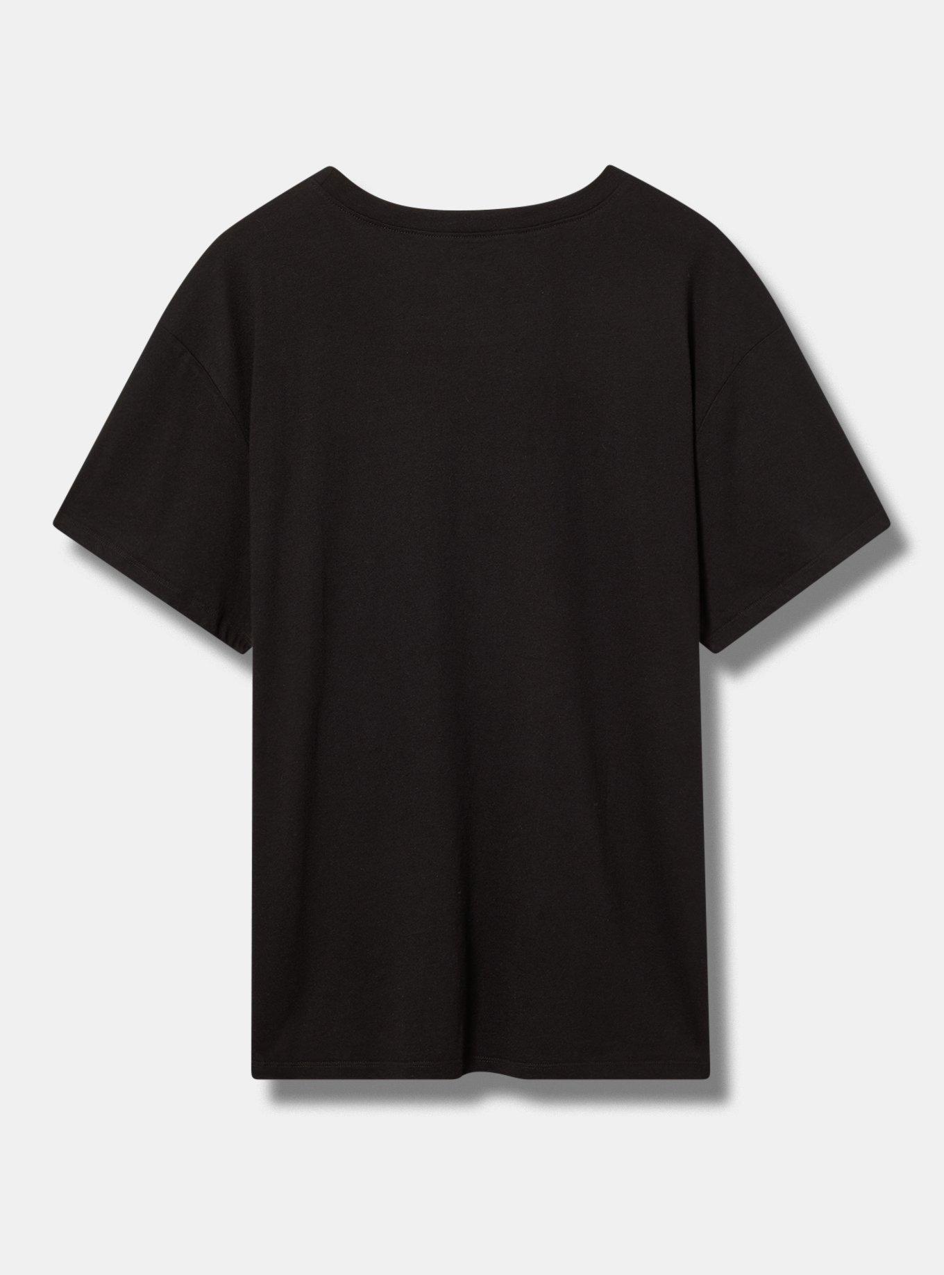 Beetlejuice Dark Room Relaxed Fit Cotton Boxy Tee