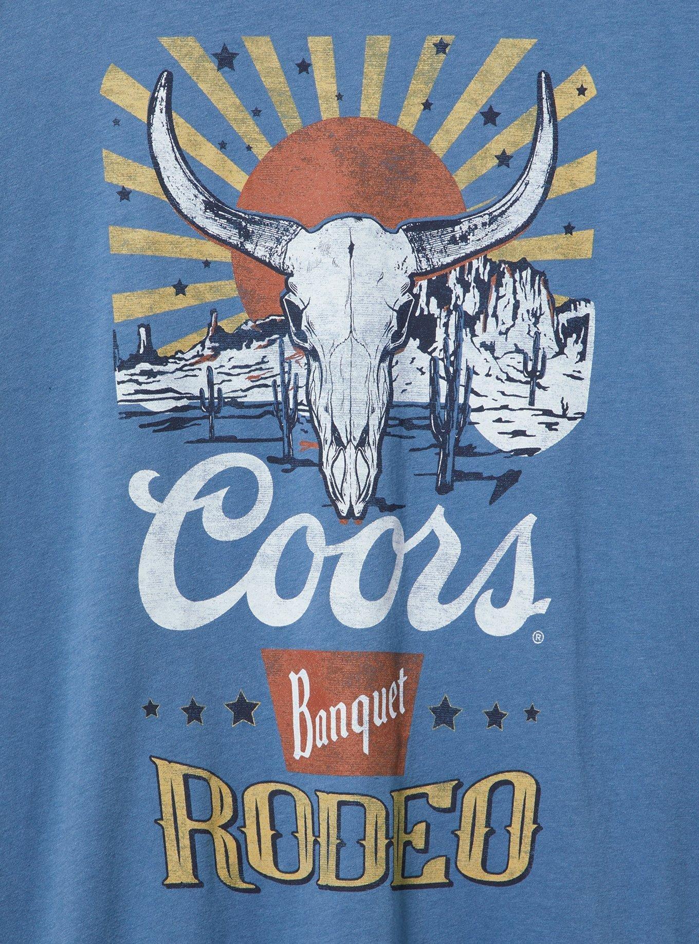 Coors Classic Fit Cotton Crew Tee, BLUE, alternate