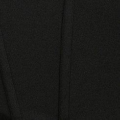 Plus Size Tulip Hem Bustier Midi Dress, DEEP BLACK, swatch