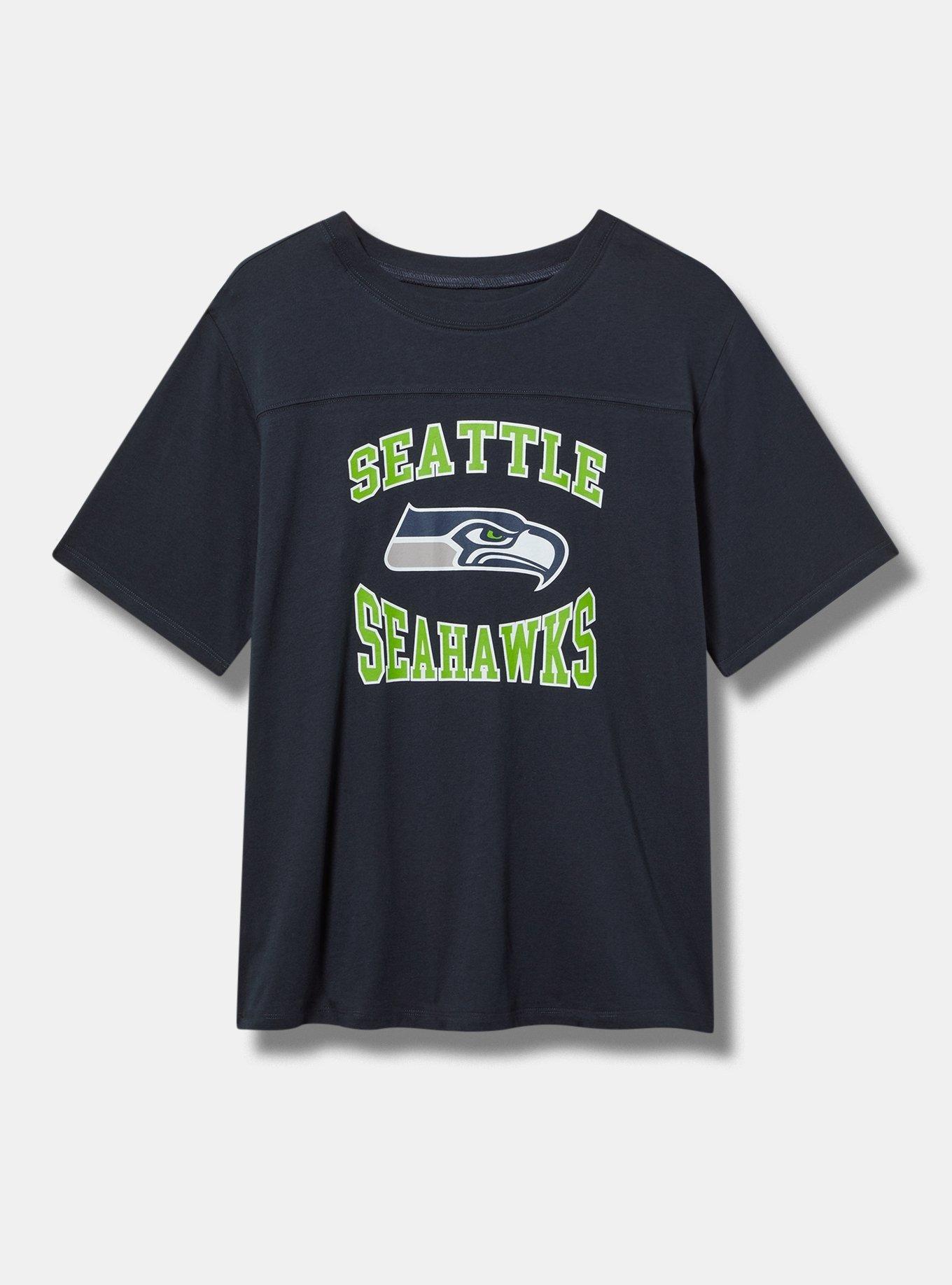 NFL Seattle Seahawks Classic Fit Cotton Yoke Tee