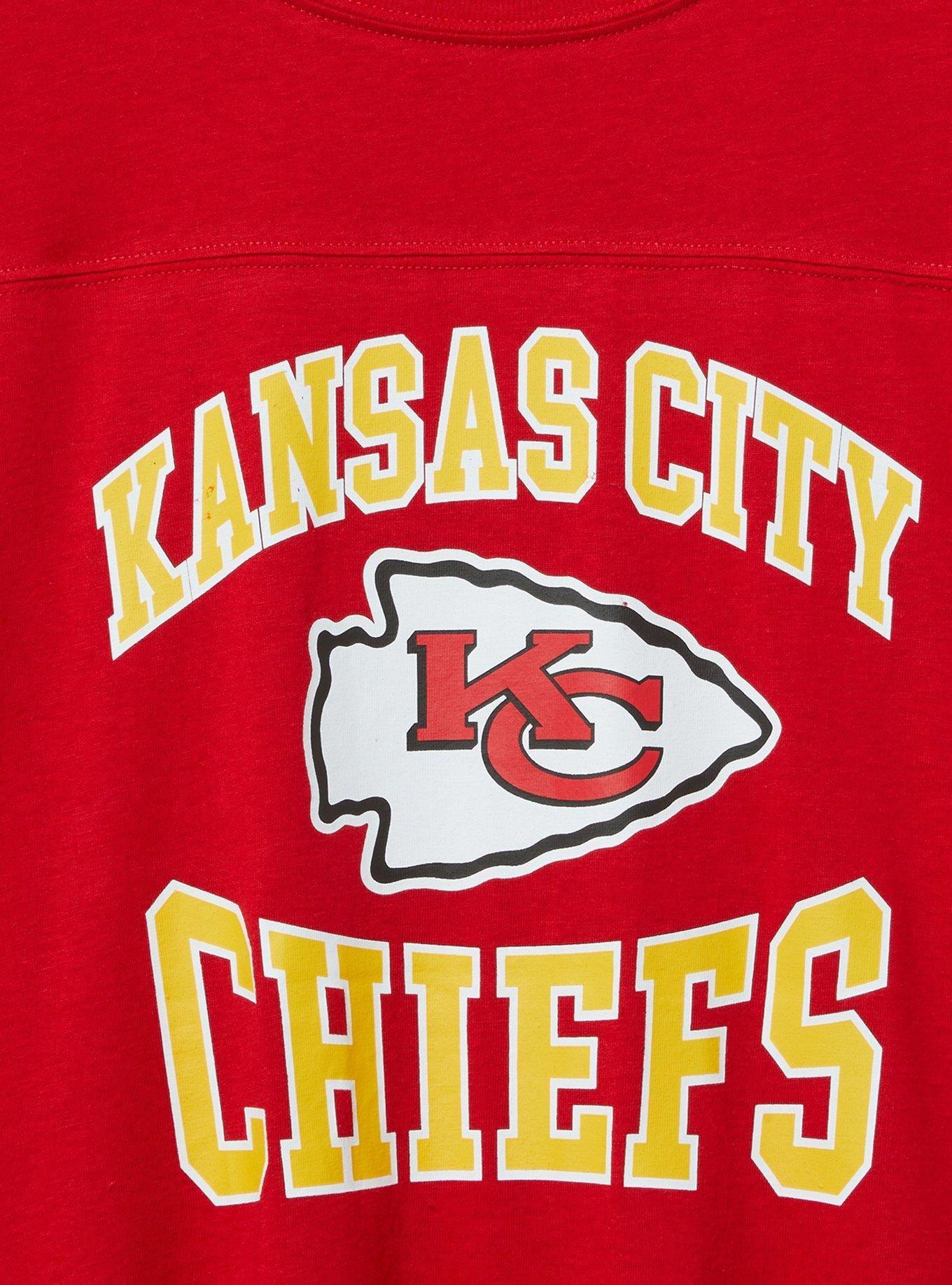 NFL Kansas City Chiefs Classic Fit Cotton Yoke Tee