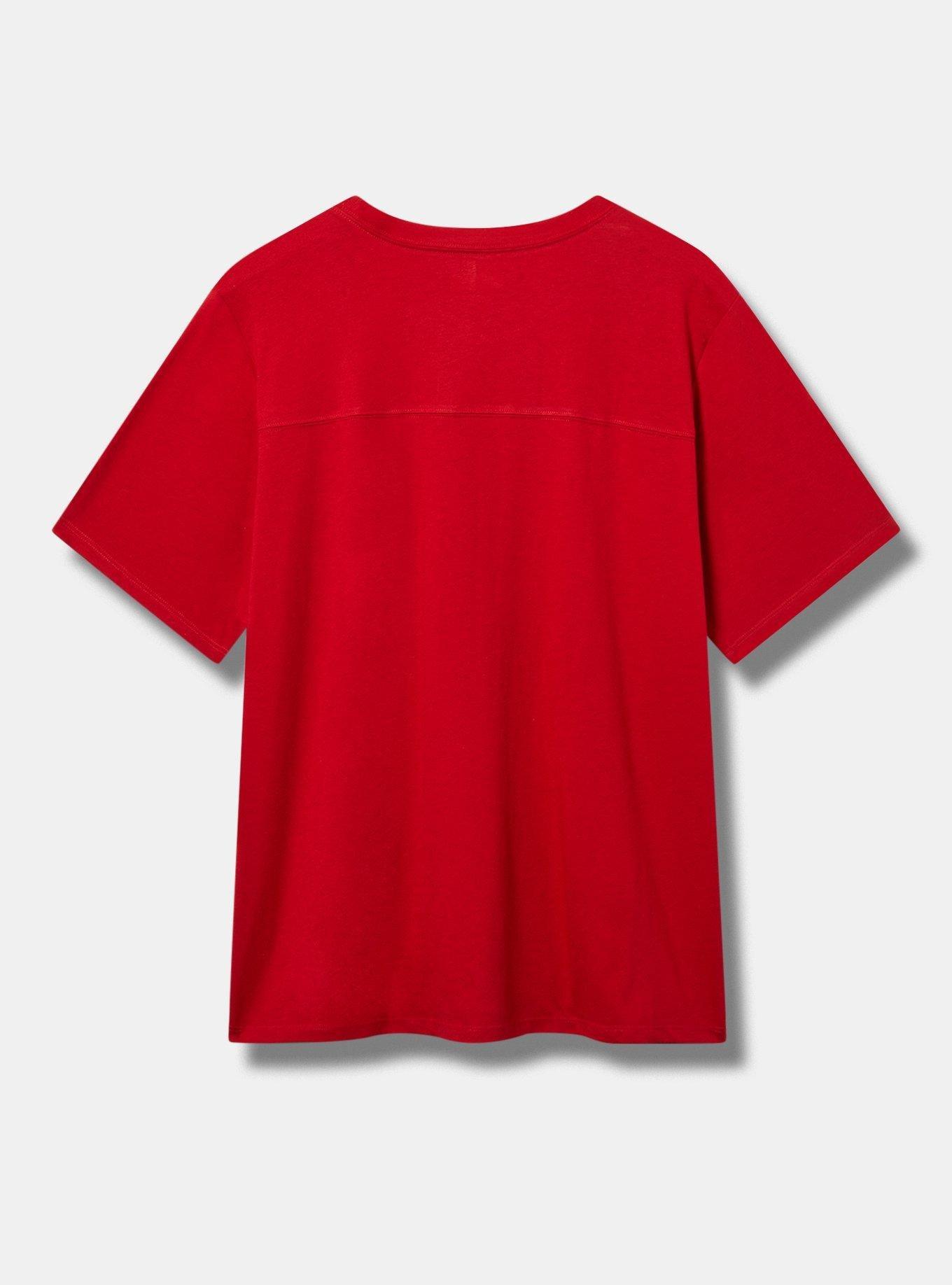 NFL Kansas City Chiefs Classic Fit Cotton Yoke Tee