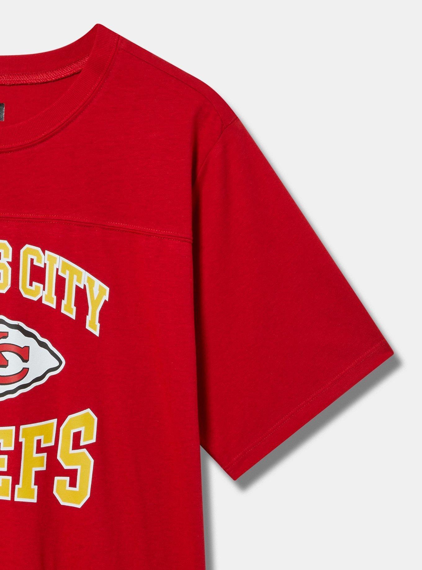 NFL Kansas City Chiefs Classic Fit Cotton Yoke Tee, RED, alternate