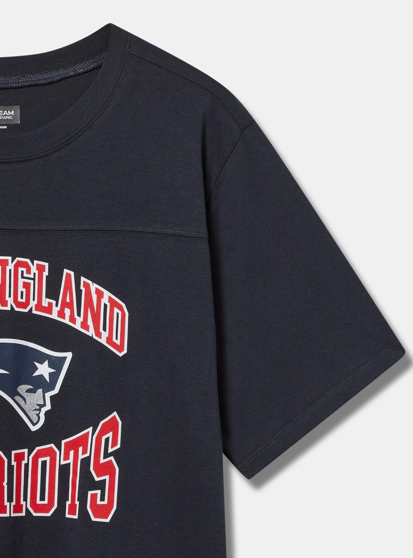 NFL New England Patriots Classic Fit Cotton Yoke Tee, NAVY, alternate