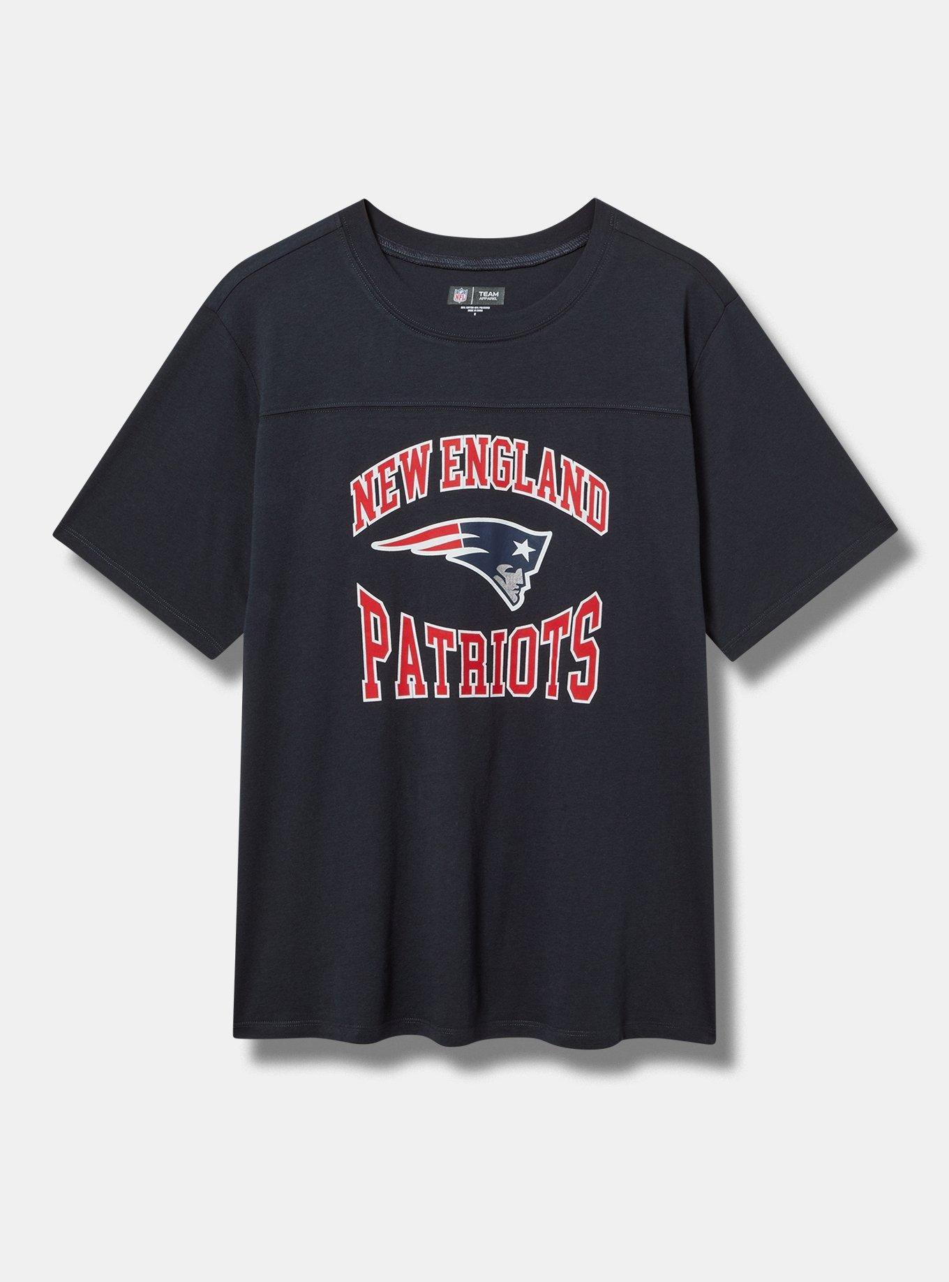 NFL New England Patriots Classic Fit Cotton Yoke Tee