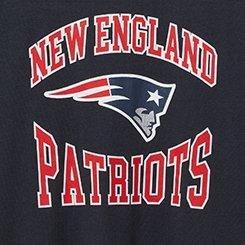 NFL New England Patriots Classic Fit Cotton Yoke Tee, NAVY, swatch